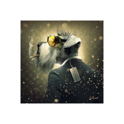 Tableau Binet chic à tout prix Noir