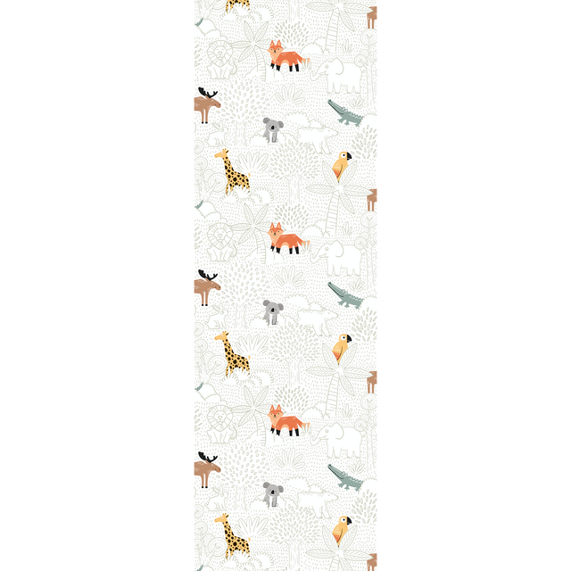 4MURS Papier peint intissé AROUND THE WORLD multicolore