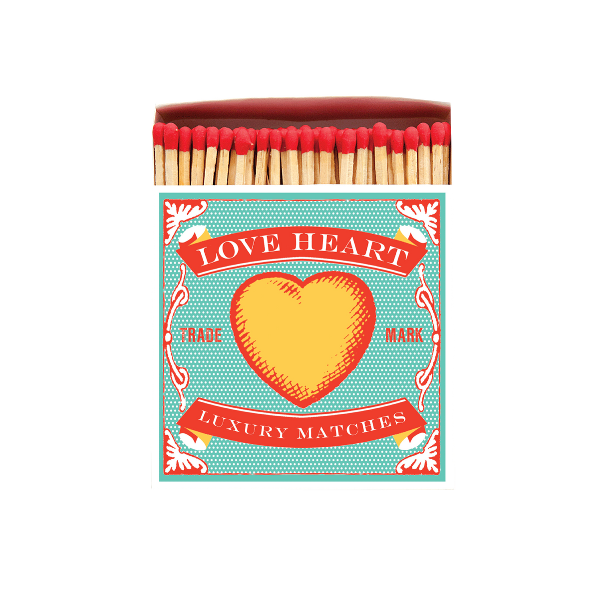 ARCHIVIST Allumettes Love heart Bleu