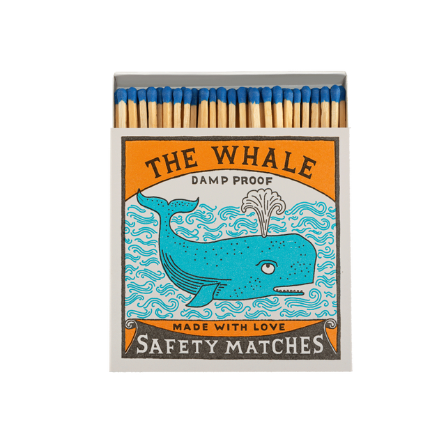 Archivist Allumettes THE WHALES coloris bleu
