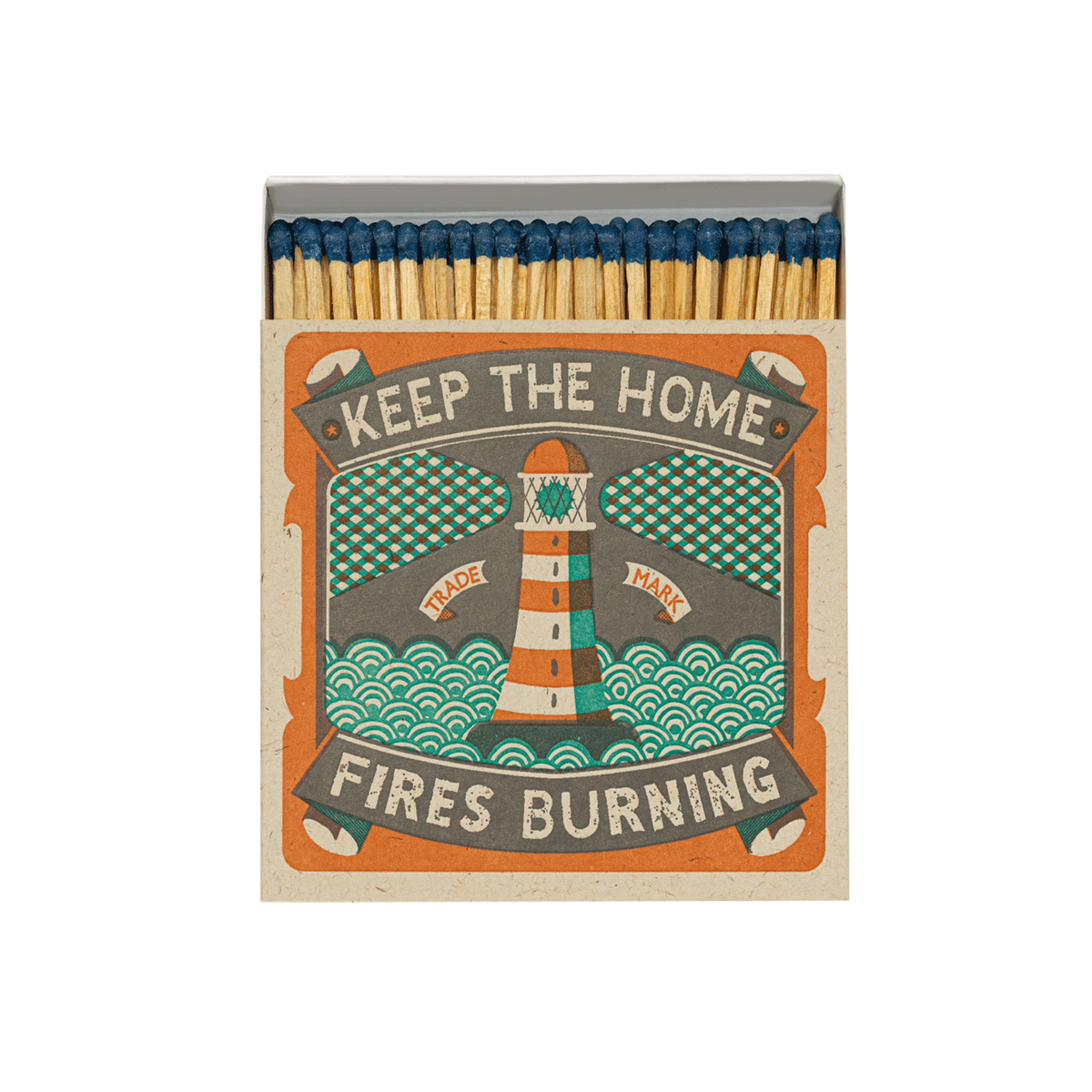 ARCHIVIST Allumettes Home fires Orange