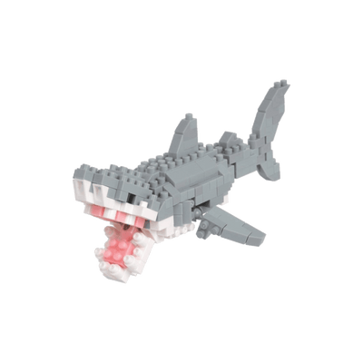 NANOBLOCK Jeu de construction Grand requin blanc Gris