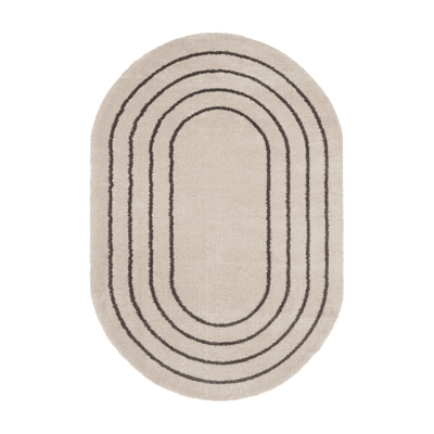 Tapis Lania Ivoire/taupe