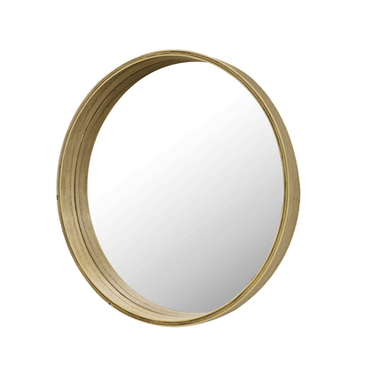 Miroir en bois Borje Beige