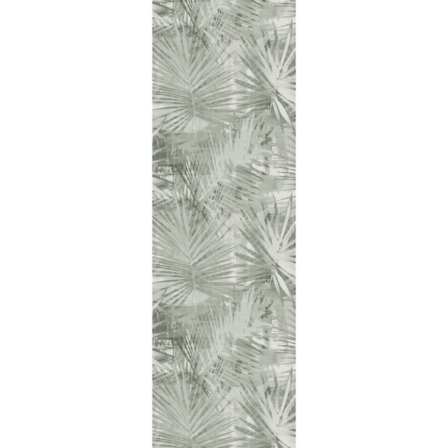 4MURS Papier peint vinyle YUCCA coloris vert de gris