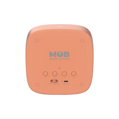 MOBILITY ON BOARD Réveil Mob billy clock veilleuse lapin Brun