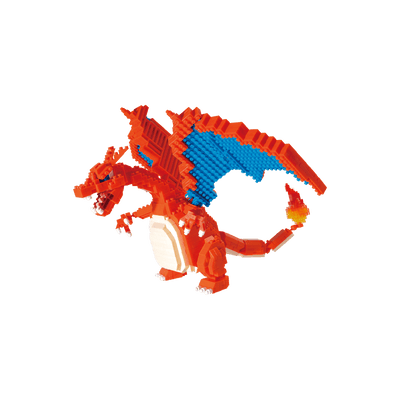 NANOBLOCK Jeu de construction Dracaufeu deluxe Orange
