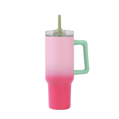 I-TOTAL Gourde isotherme Géant rose dégradé Rose 1200ML