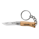 OPINEL Porte-clés N02 hetre inox Beige