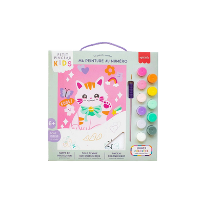 LA PETITE ÉPICERIE Kit de peinture Maneki neko Multicolore