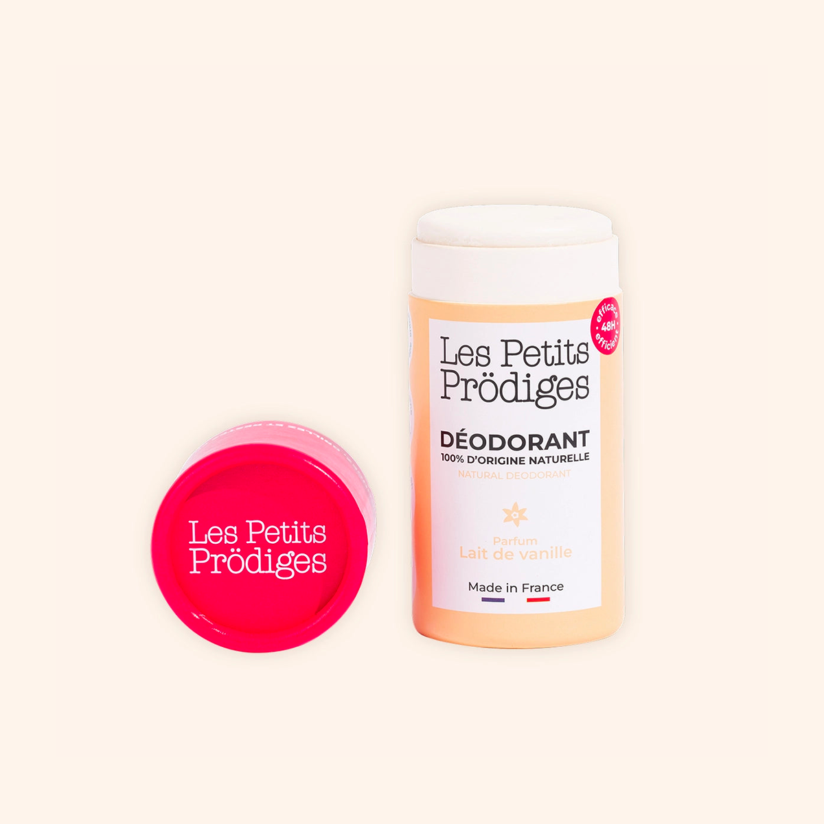 LES PETITS PRÖDIGES Déodorant Lait de vanille Orange Lait de vanille 40G