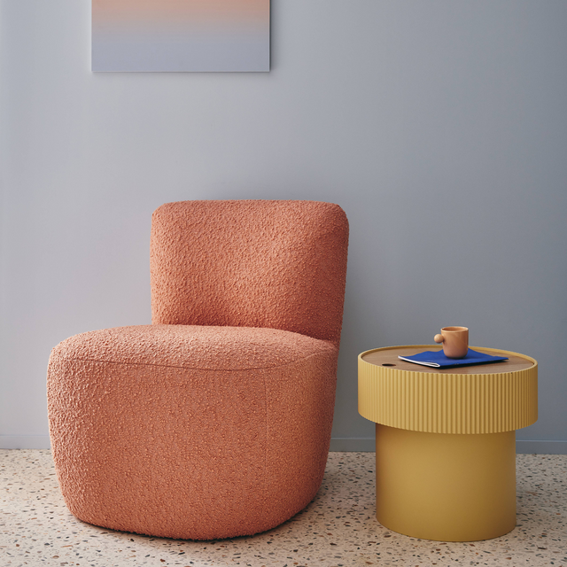 Fauteuil MARLA coloris rose