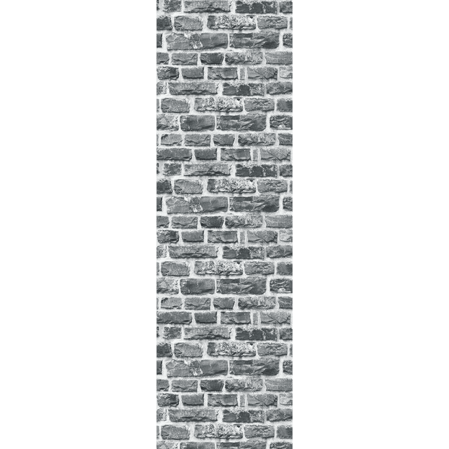 Papier peint intissé pré-encollé KENTUCKY gris foncé