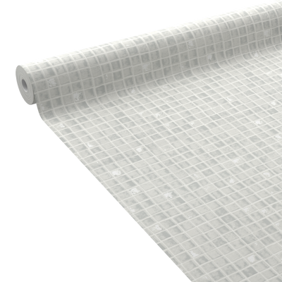 Papier peint intissé Mosaïc Blanc grisé