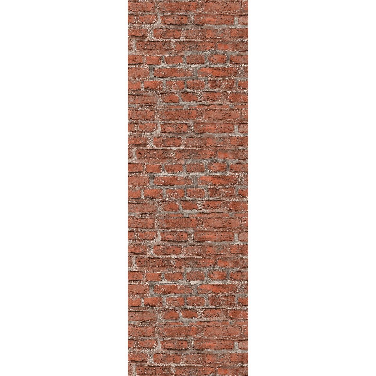 Papier peint intissé pré-encollé Baltimore Rouge brique