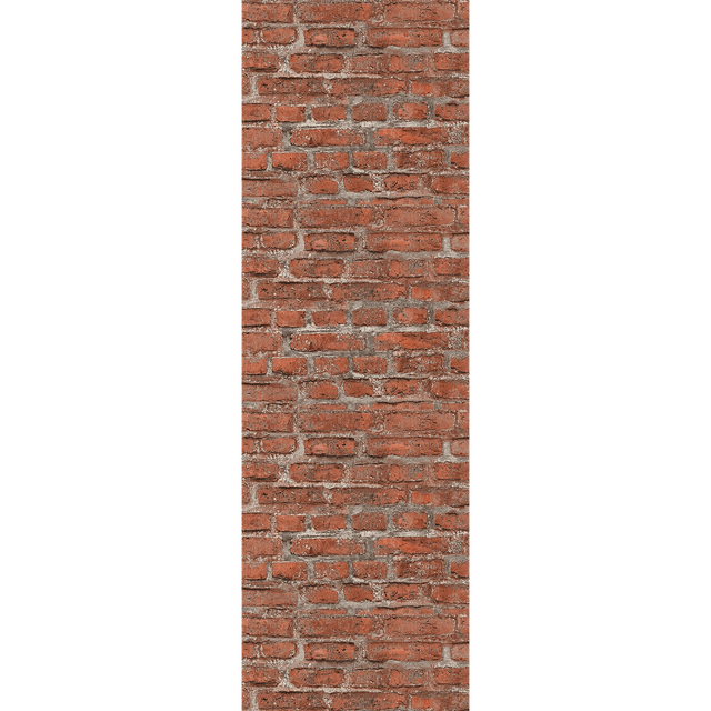 Papier peint intissé pré-encollé BALTIMORE rouge brique