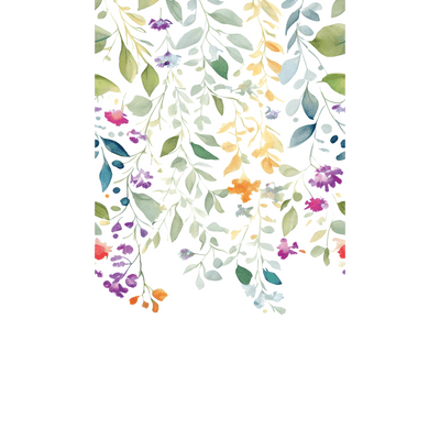 4MURS Papier peint panoramique L Idella Multicolore Satiné