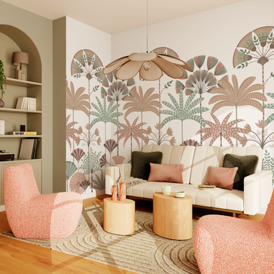 4MURS Papier peint panoramique L Nobelys Multicolore Satiné