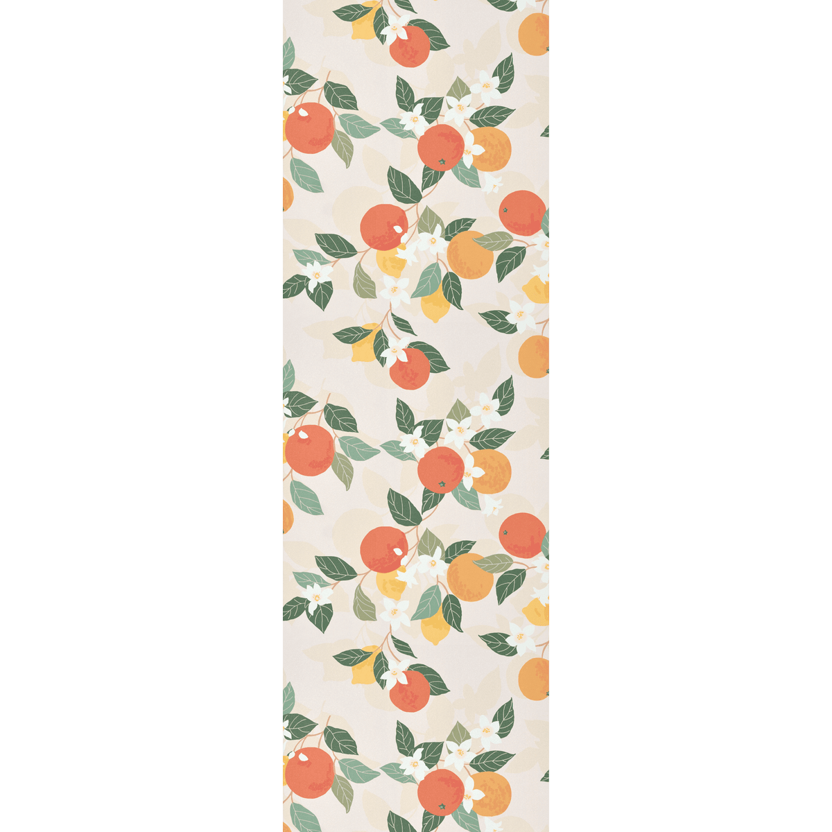 4MURS Papier peint intissé Arancia Multicolore