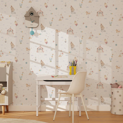 Papier peint intissé Circus Multicolore