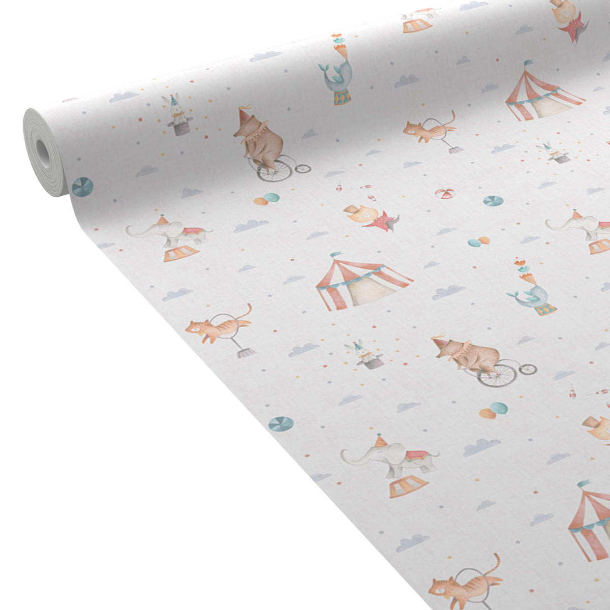 Papier peint intissé Circus Multicolore