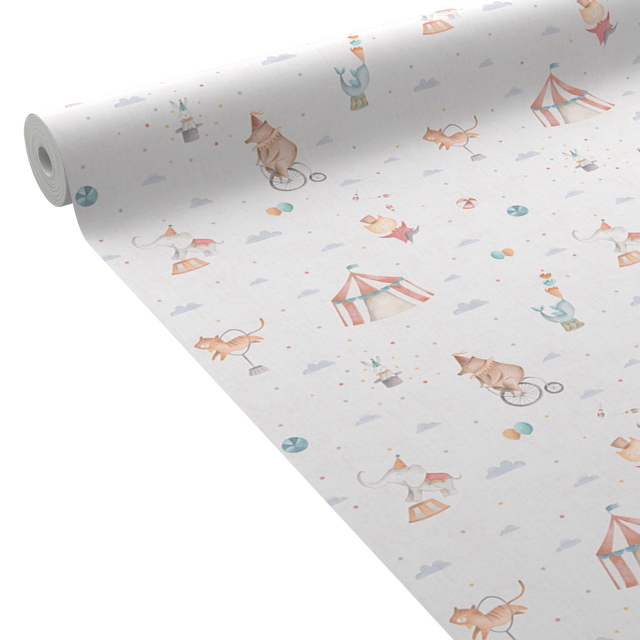 Papier peint intissé CIRCUS coloris multicolore