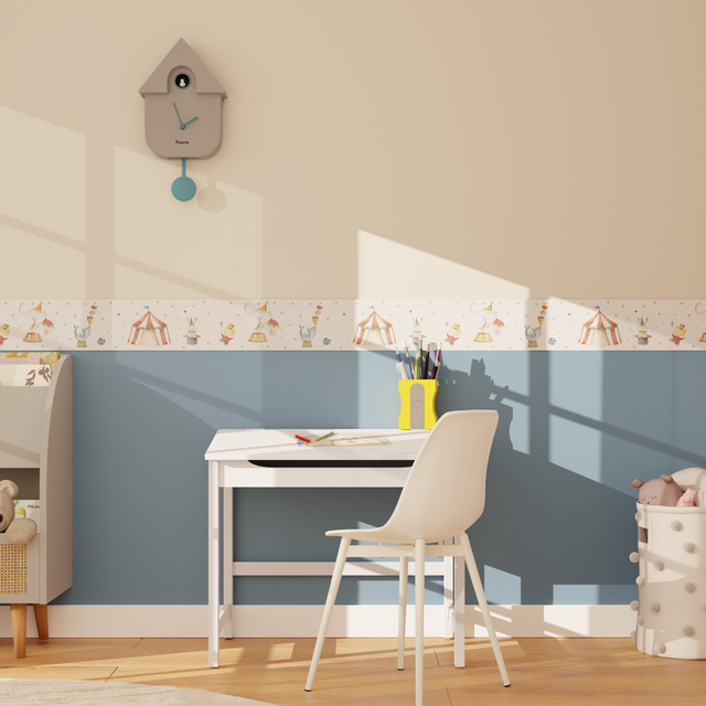 Frise intissée CIRCUS coloris multicolore