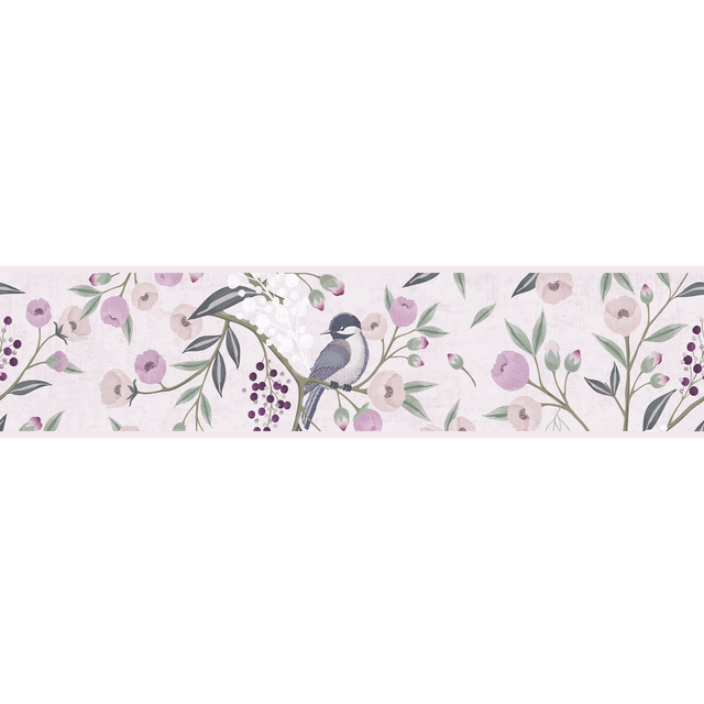 Frise intissée ROSELIA coloris rose ballerine