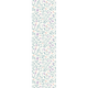 4MURS Papier peint intissé Tulips Mauve et vert émeraude
