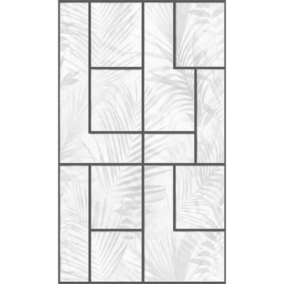 4MURS Papier peint panoramique L Vierra Gris clair Satiné