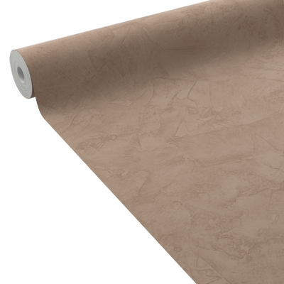 4MURS Papier peint intissé Ravenne Praliné Crépi grésé