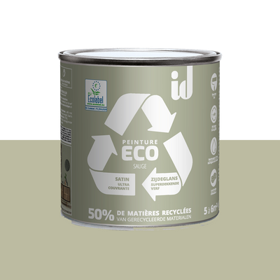ECO ID Peinture Eco Sauge Satiné 0,5L