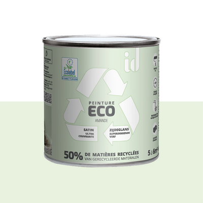 ECO ID Peinture Eco Amande Satiné 0,5L