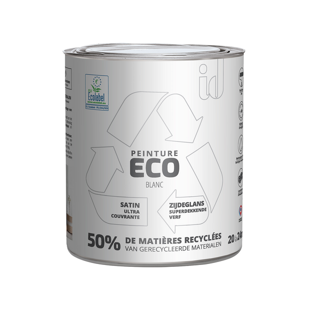 ECO ID Peinture ECO Peinture blanc Satiné 2 L