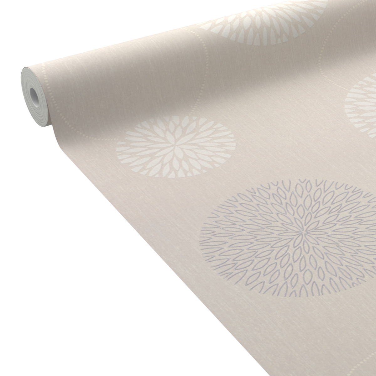 Papier peint intissé Spot Crème