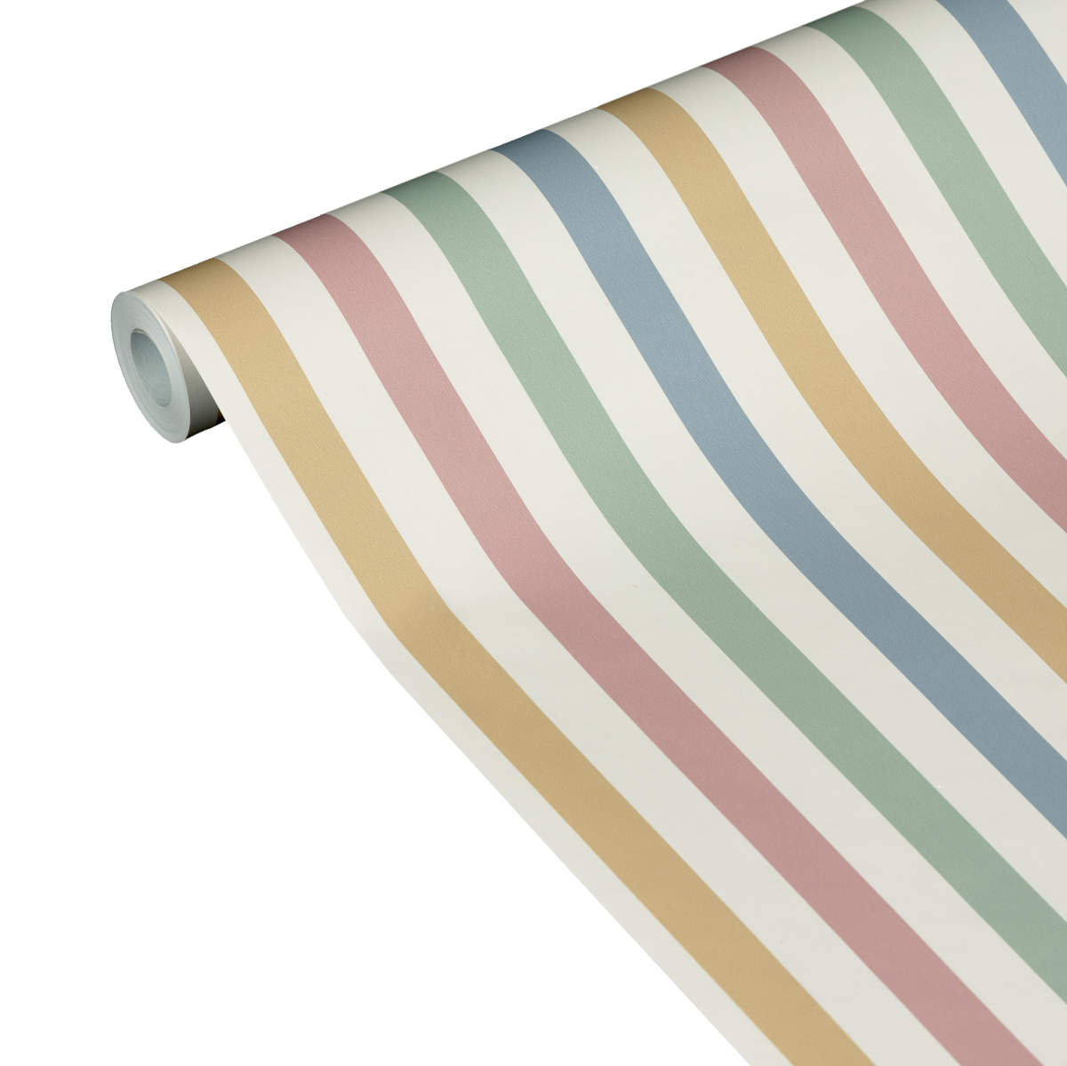 4MURS Papier peint intissé Color stripe Multicolore