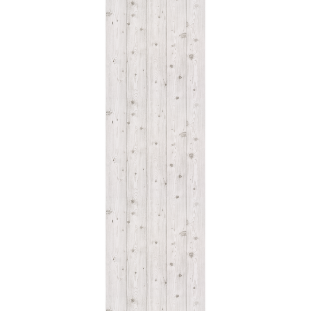 Papier peint BOARD coloris blanc grisé