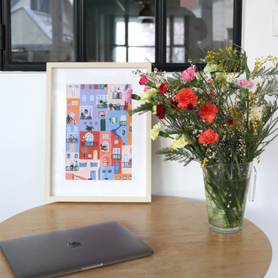 LA PETITE ÉPICERIE Peinture par numéros Home together Multicolore