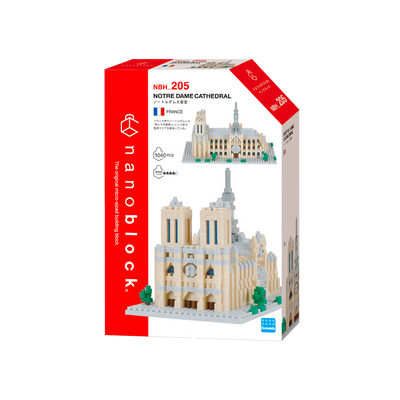 NANOBLOCK Jeu de construction Notre-dame de paris Beige