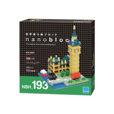 NANOBLOCK Jeu de construction Big ben Jaune