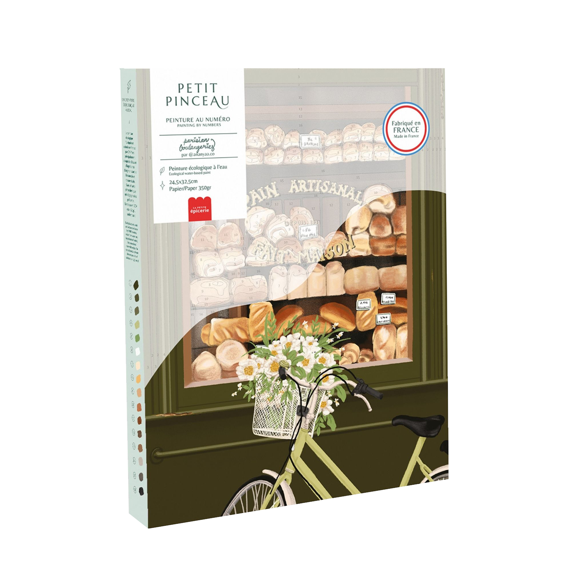 LA PETITE ÉPICERIE Peinture par numéros La boulangerie Multicolore