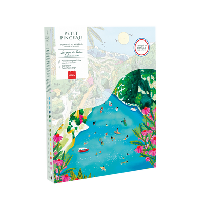 LA PETITE ÉPICERIE Peinture par numéros Gorges du verdon Multicolore