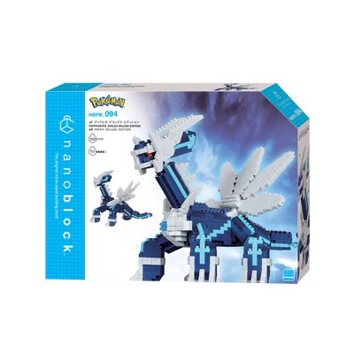NANOBLOCK Jeu de construction Dialga deluxe Bleu