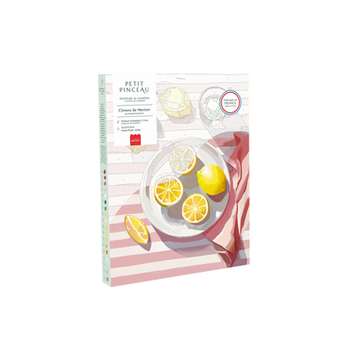 LA PETITE ÉPICERIE Peinture par numéros Citrons de menton Multicolore