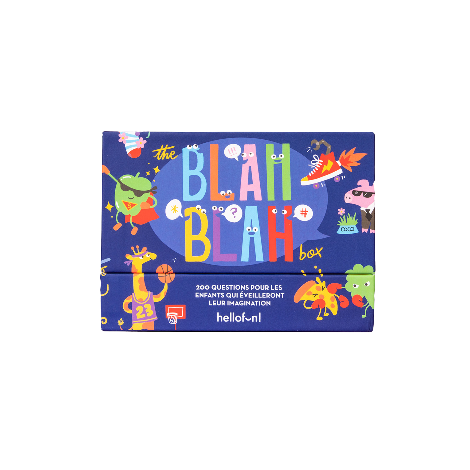 HELLOFUN Jeu d'éveil Blah blah Bleu
