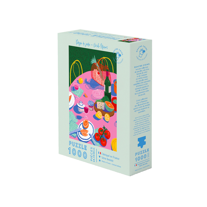 LA PETITE ÉPICERIE Puzzle Bodegon de jardin Multicolore