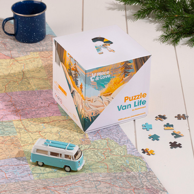 PIECE & LOVE Puzzle Van life Bleu
