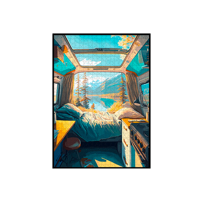 PIECE & LOVE Puzzle Van life Bleu