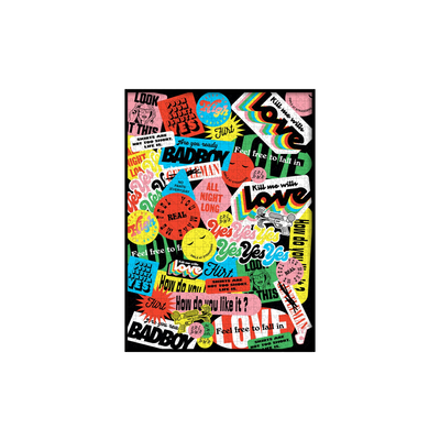 PIECE & LOVE Puzzle Pop-up Multicolore