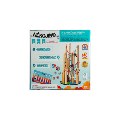Jeu de société Nékojima Multicolore
